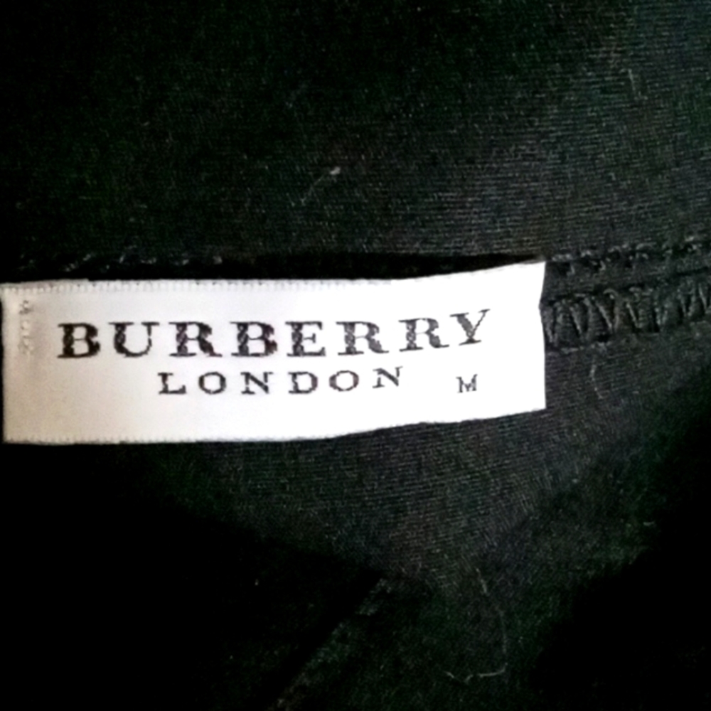 Burberry blk open back top M